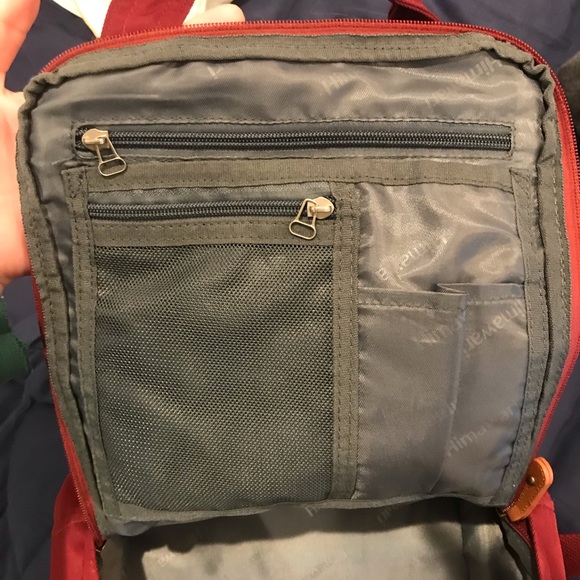 red backpack - Picture 5 of 7